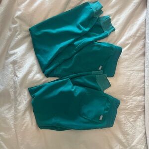 Figs Hunter Green Zamora Joggers XSP - 2 pairs